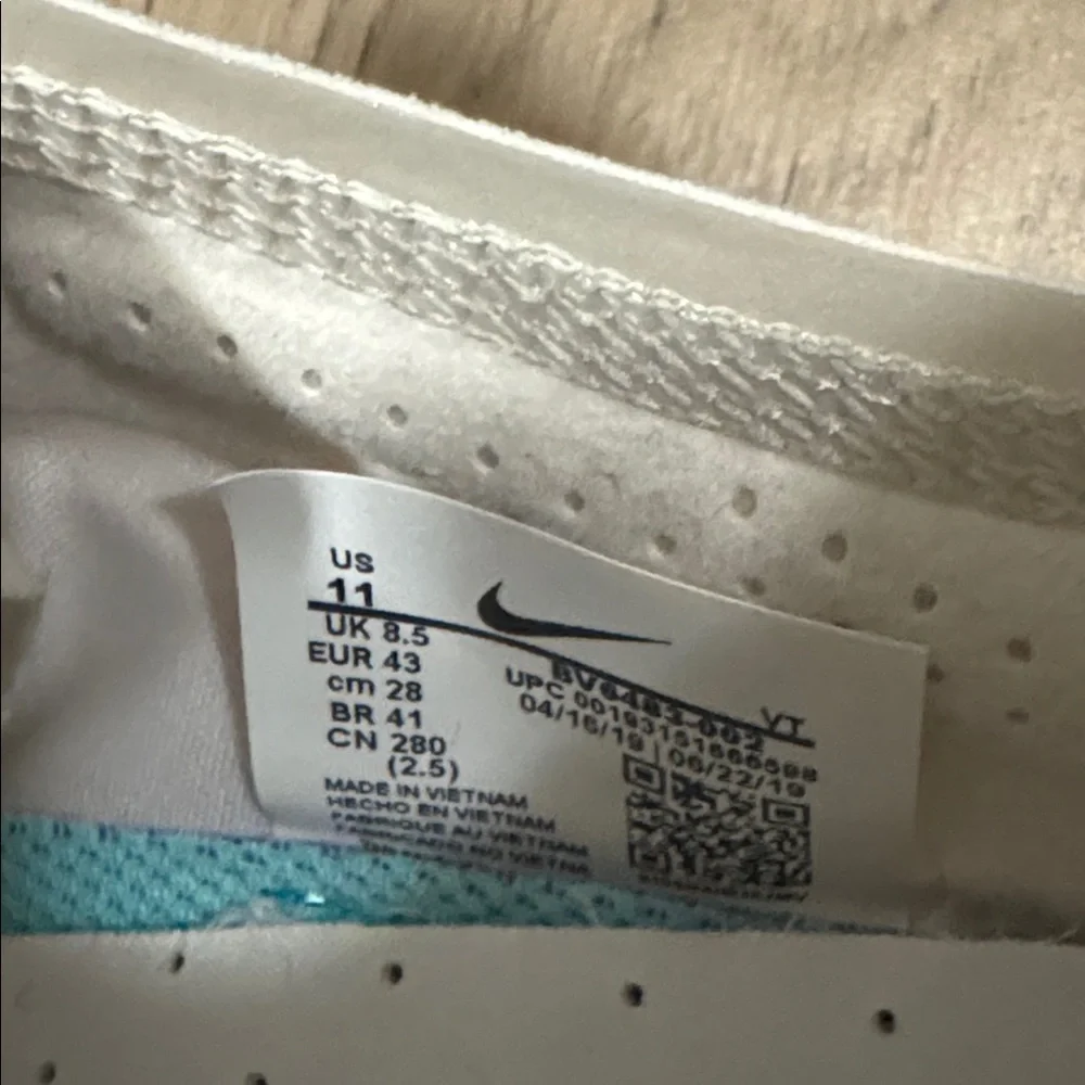 Nike Vapormax 2019 SE Phantom Metallic Pewter BV6483-002 Women’s 11 No Insoles